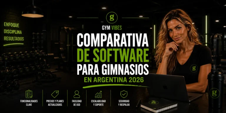 persona comparando sistemas de gestión para gimnasios