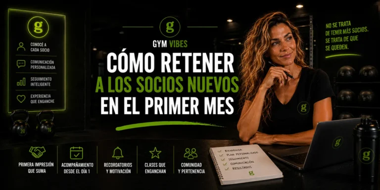 retener socios en un gimnasio